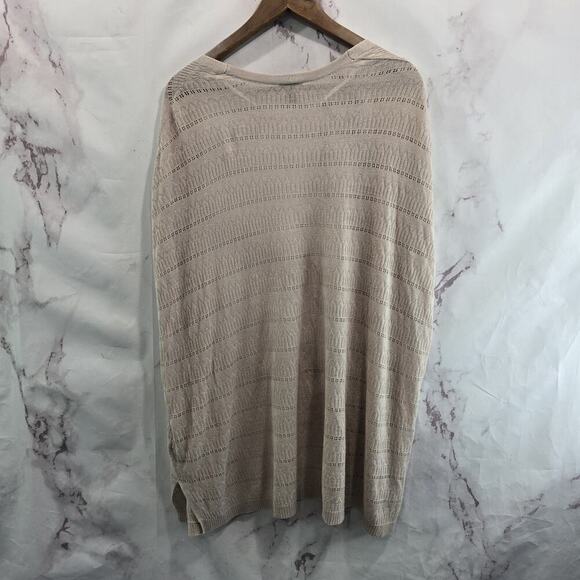 Torrid Cardigan Womens 1 2 1X 2X Brown Tan Sweater Vest Open Front Wrap Cover Up - Picture 5 of 13